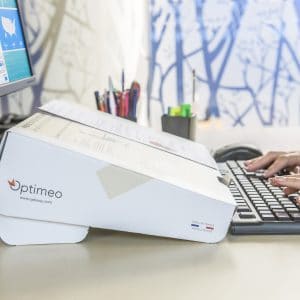 Acheter Opti-2, le réhausseur d'ordinateur portable ergonomique - Optimeo