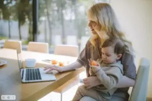 teletravail garde enfants