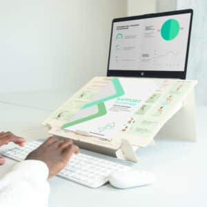 Opti-2 : le rehausseur pour ordinateur portable